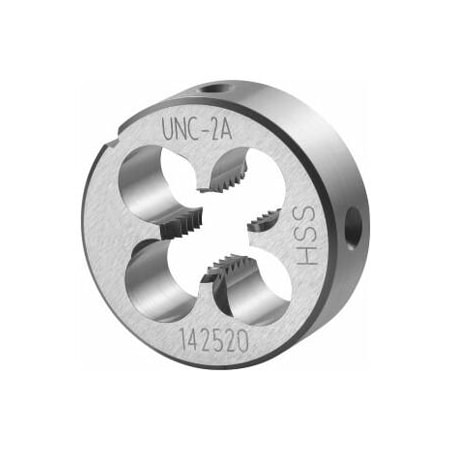 Garant Round Die, HSS, 1-3/8in-6 142520 1.3/8-6
